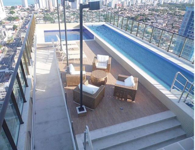 Flat Beach Class Excelsior - Em Frente Ao Shopping Riomar Recife Exterior photo
